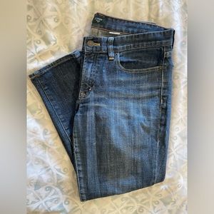 J. Crew Skinny Crop Jean Medium Wash Stretchy
